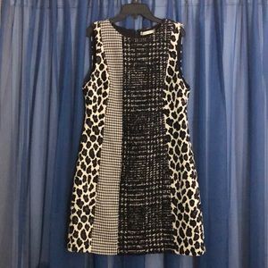 Alice & Olivia patterned tweed dress